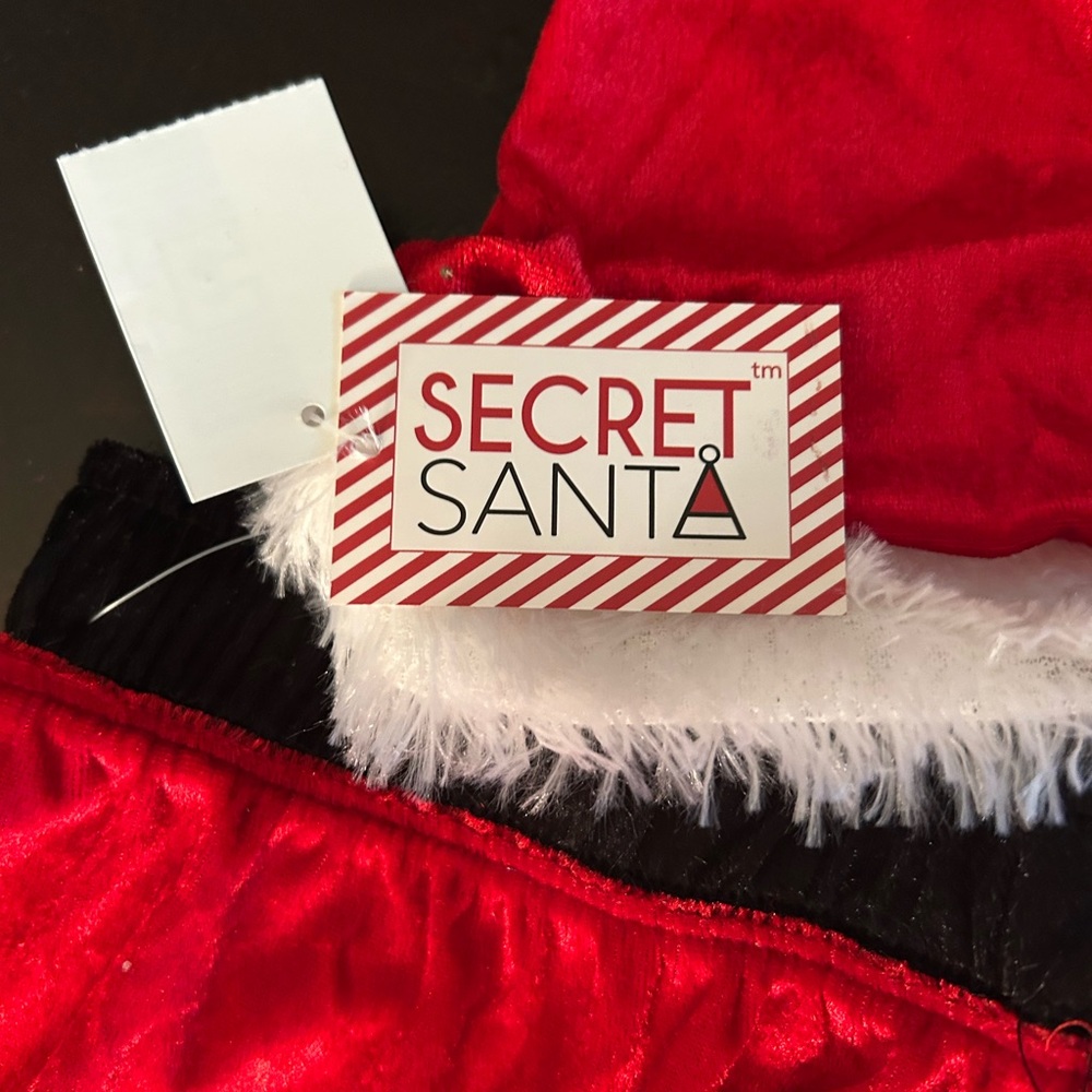 Red and white Santa Claus costume shorts - Picture 7 of 7
